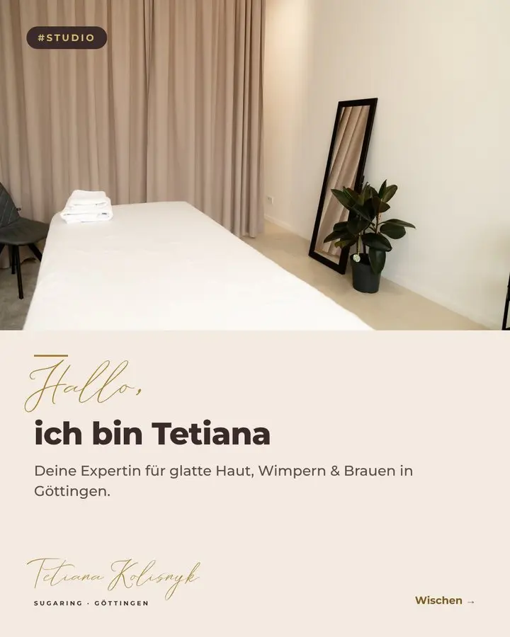 Depilation Göttingen – Instagram: Cover: Foto, Hashtag, Akzentwort