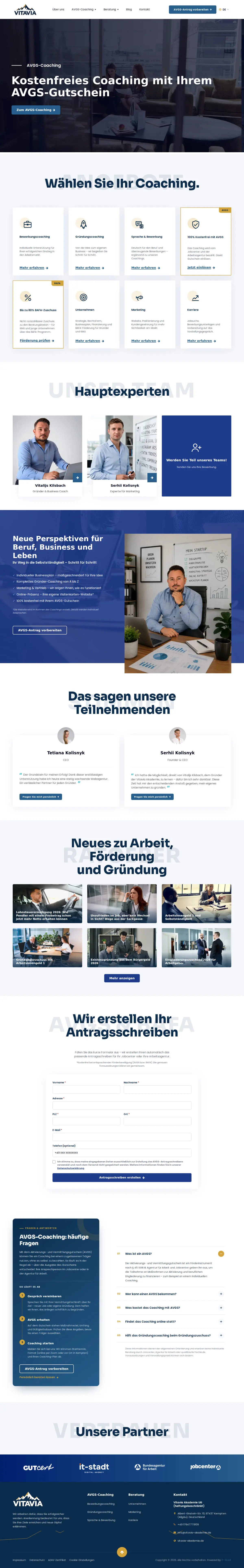 Vitavia Akademie – Startseite